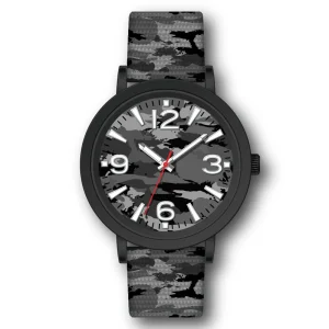 Nylon Strap Camouflage 5ATM Waterproof Custom Teenager Wrist Watch