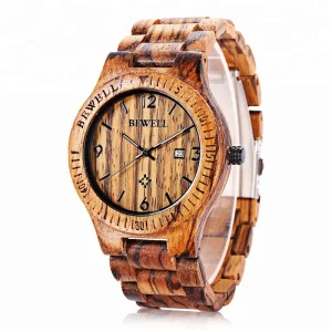 ODM Available Design Your Own Super Thin Minimalist Wood Watch