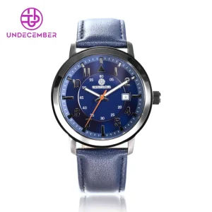 ODM/OEM 5ATM Waterproof Automatic Wristwatch Factory Custom Super Luminous Genuine Leather Strap Mechanical Watch