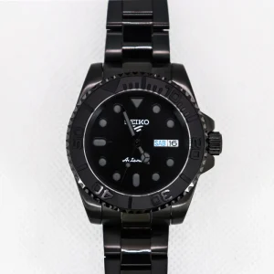 ODM OEM Black Adjustable Length Stainless Steel Pointer Automatic Men’s 5A Mechanical Watch