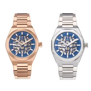 OEM Custom Logo 316L Luxury Watch Case Women’s Men’s Stainless Steel Watches Band Mechanical Movement 10ATM Waterproof Watch