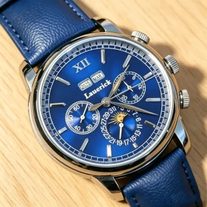 OEM Custom Logo Men’s Automatic Watch With Original Movement Sapphire Crystal Leather Strap Sport Business Style Wristwatch