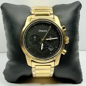 OEM Custom Logo Men’s Quartz Sport Stainless Steel Crystal Luminous Complete Calendar Luxury Watch