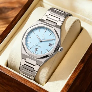 OEM Custom Logo RB-913 Luxury Stainless Steel Watch Case Unisex Mechanical Movement Japan NH35 42mm Dial 10ATM Watch