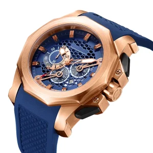 OEM Custom Logo Steel Wrist Watches Chronograph Luxury Watches Men