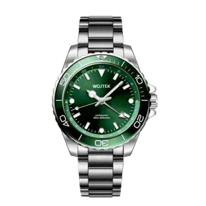 OEM Diver Watch for Men Automatic Mechanical Wrist Watch Stainless Steel Luminous Chronograph Watch
