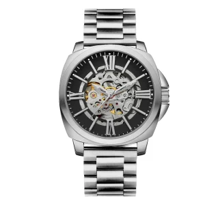 OEM Factory Luxury Men Watches Automatic Fashion Black Rose Gold Mechanical Reloje Hombre Men Waterproof Skeleton Watch
