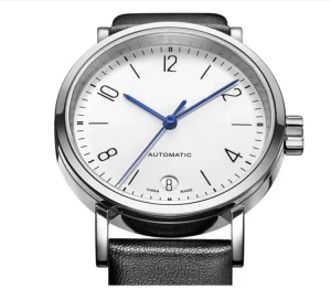 OEM Luxury Automatic Mechanical Movement See-through Women Wrist Watch for Lady