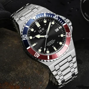 OEM Luxury Designer High Quality Men’s Sport Fashion Diver Waterproof Mechanical Watch Repeater Pointer Miyota