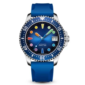 OEM Luxury Men’s Sport Fashion Diver Waterproof Mechanical Watch Repeater Stainless Steel