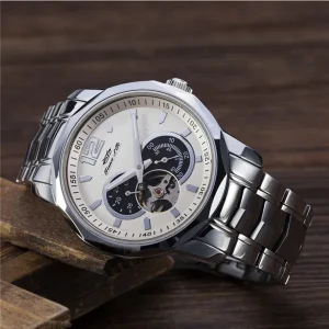 OEM Men’s Automatic Mechanical Wrist Watch, Japan Movement, Waterproof, Unisex