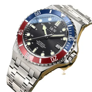OEM Men’s Sport Fashion Diver Crystal 30bar Water Resistant Mechanical Watch Repeater Pointer Miyota Stainless Steel