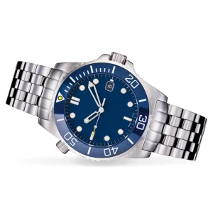 OEM Nylon Automatic 10 ATM Water Resistant Stainless Steel Automatic Diver Dive Mechanical Watch 300m Diver Watch