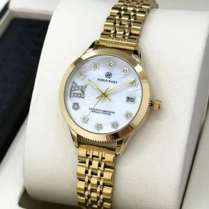 OEM ODM Classic Style Women’s Watch Waterproof Calendar Steel Quartz Watch