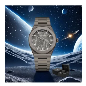 OEM ODM Custom Logo Men’s Stainless Steel Luxury Watch Business Style Mechanical Water Resistant Sapphire Crystal Leather