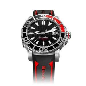 OEM ODM Luxury Fashion Men’s Stainless Steel Automatic Mechanical Diver Watch Sapphire Crystal Rubber Strap 42mm
