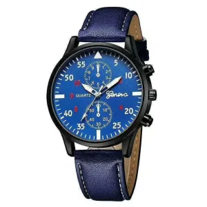 OEM ODM Quartz Watch Business Two Eyes Men’s Watch Alloy Case Luminous Pointer Watch