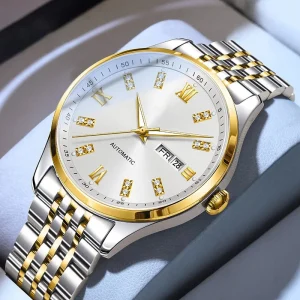 OEM Small-Batch Custom Contract Manufacturing Watch Design Development Change LOGO Business Automatic Mechanical Men’s Pointer