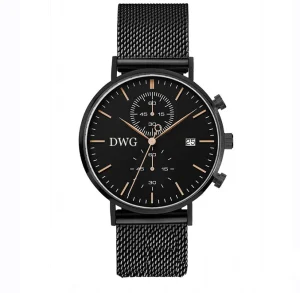 OEM Stainless Steel Chronograph Men’s Watch to Custom Brand ODM Quartz