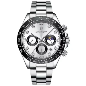 OEM Watch 629 Stainless Steel Band Men Quartz Watches Fashion Design Life Waterproof Watches