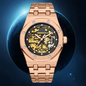 OEM Watch Manufacturer Stainless Steel Luxury Automatic Watch Chronograph Men Wristwatch