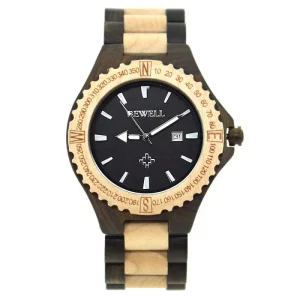 OEM Watch Wood Handmade Wooden Wristwatch for Men