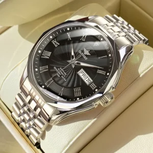 OUPINKE 3207 OEM Mechanical Watches Men’s Business Diamond Automatic Mechanical Watch Men’s Wrist Watch