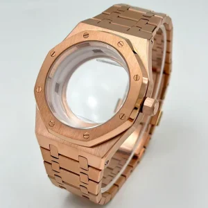 Oak Tree for 42MM Stainless Steel Sapphire Glass Waterproof Mechanical Watch Case Strap Men’s NH35 Movement ODM OEM