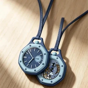 Octagonal Pocket Watch Creative Waterproof Quartz Watch High-appearance Level Neck-worn Timepiece