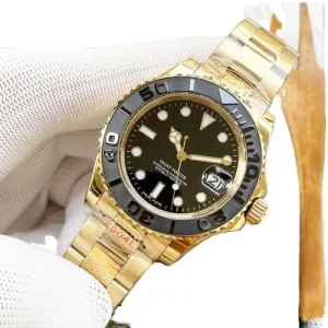 Original Design Men’s Automatic Mechanical Watch Pointer Luminous Sapphire Crystal Luxury Stainless Steel 42mm 24mm Band