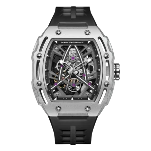 Original Male Automatic Movement Hand 3ATM Men’s Wrist Skeleton Mechanical Watch