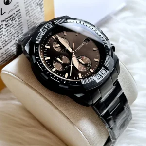 Original Men’s Quartz Watch 42mm Sapphire Crystal Dial Waterproof 5BAR Stainless Steel Band Sport Business Fashion Style
