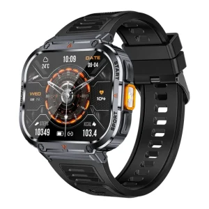 Outdoor Flashlight Smart Watch NX23 BT Calling Health Monitoring Heart Rate Blood Oxygen Men Sport IP68 Waterproof