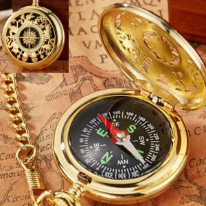 Outdoor Mountaineering Adventure Equipment Flip Compass Pocket Watch Suitable for Everyone