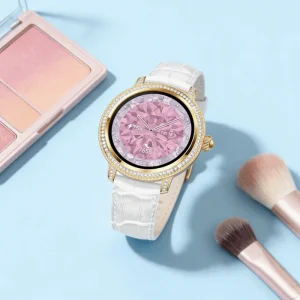 Outdoor Sports 999 Pure Gold Android Smartwatch AMOLED Screen 50m Waterproof Heart Rate SpO2 Sleep Tracker