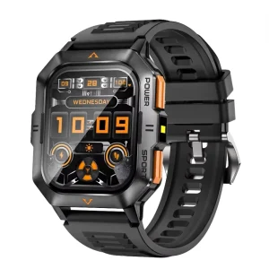 Outdoor Sports Smart Watch BT Calling IPS IP67 Waterproof 430mAh Battery Health Fitness Tracker Compass Alarm
