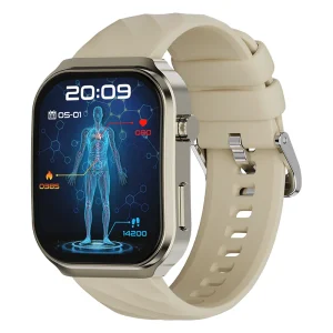 Outdoor Sports Smart Watch Men Women for Call 2.2 Inch Large Screen IP68 Waterproof Health Monitor Compass