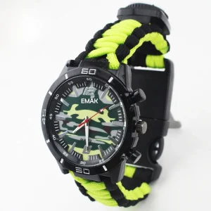 Outdoor Travel Waterproof Multifunctional Camping Climbing Tactical Watch for Water Safety Products
