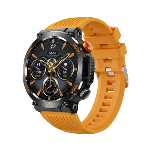 Outdoor Watch HT17 LED Lights Compass Wireless Charging HD Screen Multi Sport Mode Sleep Monitor Smart Watch