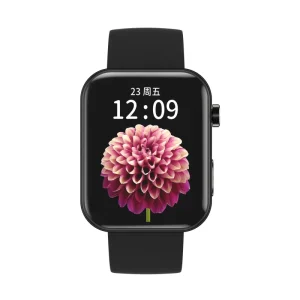 P51 HD Screen Smart Watch Silica Gel Calendar IP67 BT Call Answering Heart Rate Monitor AI Voice Assistant