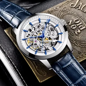 PAGANI DESIGN 1638 Luxury Men Mechanical Watch Luminous Hollow Man Bracelet Waterproof Leather Automatic Tourbillon Wristwatch