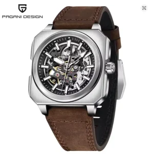 PAGANI DESIGN PD 1820 43MM Men’s Watch Sapphire Stainless Steel Mechanical Automatic Watch Waterproof 100 Meters