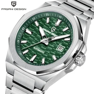 PAGANI DESIGN YS023 Mechanical Watch Stainless Steel 100M Waterproof Automatic Watch Classic Luxury Gift Men Watch