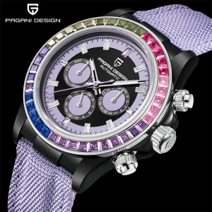 PD-1732 Men’s Stainless Steel Automatic Mechanical Watch with Waterproof Design