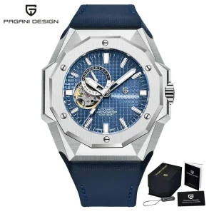 PD-YS010 men’s 5ATM skeleton mechanical wristwatches sapphire glass NH39A automatic movement watch