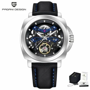 PD-YS017 Men Watch Tourbillon Mechanical Automatic Watch Hollow Sports Gift Reloj Hombre