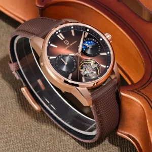 PD-YS021 Elite Men’s Wristwatch Sapphire Glass Face E3255Y Movement
