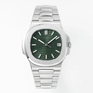PP 5711 Stainless Steel Green Dial Automatic Mechanical Men’s Wrist Watch