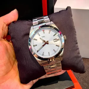 PRX Powermatic 80 Watch with Silicon Hairspring Movement, Ice Blue Dial 40mm, 100 Meters Water Resistance, Luminous, Sport Style