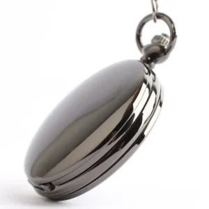 PW33 Vintage Quartz Fashionable Pocket Watch Silver Case Stainless Steel Strap Price Classic in Stock